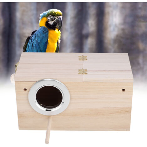 BESPORTBLE 6 Pièces Bassin De Nid Pour Oiseaux - Maison Perroquet Pinson Canari Cage Oiseaux En Plastique