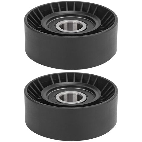 Jeffergarden Poulies de tendeur de courroie de voiture, 2 pièces, 89133 de remplacement pour poulie tendeur de Base 128i 2008 – 2013 (1/5)