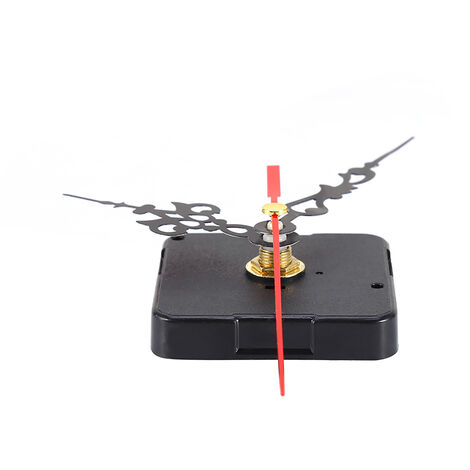 Eosnow,Mécanisme de bricolage noir pièces de mouvement d'horloge à Quartz Kit d'outils de réparation de remplacement