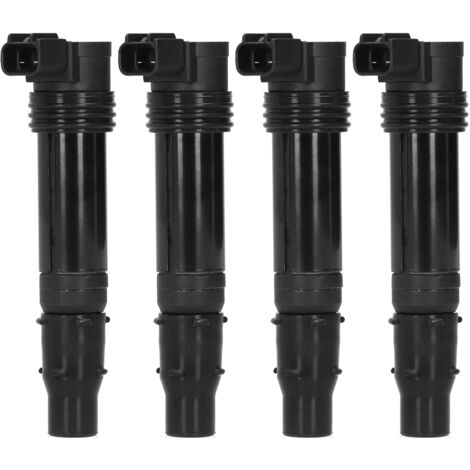 Jeffergarden Bâton de bobine d'allumage de moto F6T570, 4 pièces, adapté pour KAWASAKI ZX636 ZX6R ZXR9F ZX R9F 636 NINJA 05-16 (1/5)