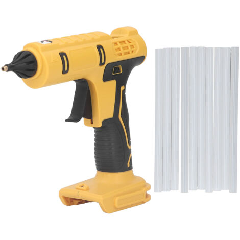 Jeffergarden 100 Watt Hot Melt Glue Gun, Fast Heating, Battery Powered, Cordless Electric with LED Lights (1/5)