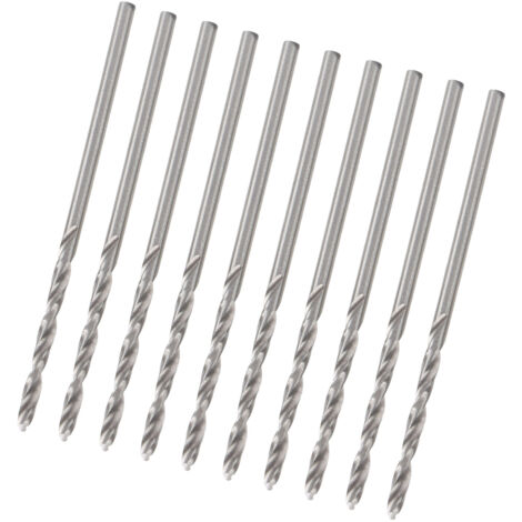 10 forets métaux HSS Cobalt 5% D. 7 mm x Lu. 69 x Lt. 109 mm 135 ° taillé, meulé