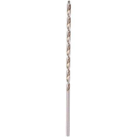 Jeffergarden Nouvel outil de forage hélicoïdal en acier rapide extra long de 4 mm et de 160 mm (1/5)