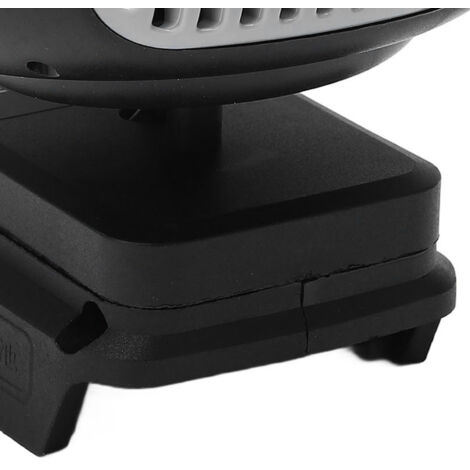 Chauffage D'appoint Portable 200W à Batterie - 2 Vitesses, Ports USB, Pour Petits Espaces