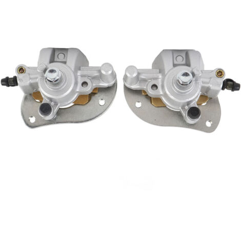 GARRYFIZH Étrier de frein arrière avec plaquettes de frein pour des performances de freinage améliorées et une sécurité renforcée. 3B4 2580V 11 00. Convient pour Grizzly 550 YFM550 2009 à 2014 (1/5)