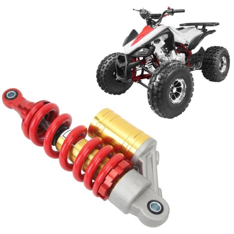 GARRYFIZH Amortisseur à ressort réglable de 270 mm, suspension adaptée aux motos tout-terrain 90 cc, 110 cc, 125 cc, 250 cc, ATV, kart à quatre roues (1/5)