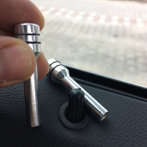 GARRYFIZH Lot de 2 goupilles de verrouillage de porte de voiture, style intérieur, bouton de levage de voiture adapté aux modèles Mercedes-Benz, Ford, BMW, Chevrolet, Honda (1/5)