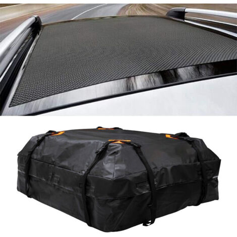 GARRYFIZH Sac de transport étanche pour porte-bagages de toit, sac de rangement universel pour bagages, pour voyage et camping, avec coussin antidérapant (1/5)