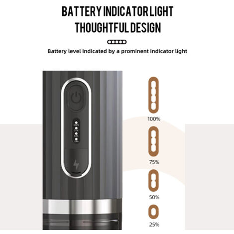 Machine à Café Portable Rechargeable - Compatible Capsules NS/DG Et Café Moulu - 7800mAh, 20 Bars - Noir