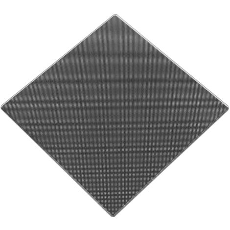 Plaque De Verre Trempé 220x220x4mm Pour Imprimante 3D - Lit Microporeux Haute Adhérence