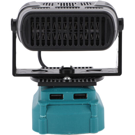 Asixxsix Ruimteverwarmer, 200 W Elektrische Kachels op Batterijen Draagbare Autoverwarmer en Ontdooier met 2 Temperatuurinstellingen en 2