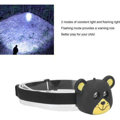 KIMISS lampes frontales pour enfants pour le camping Lampe frontale