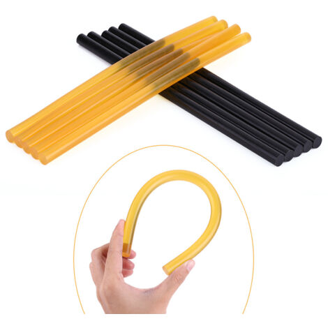 KS TOOLS Set de réparation PE (polyéthylène), noir, 6 pcs