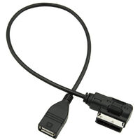 Jeffergarden pour Adaptateur iphone VW Touareg Interface de Musique USB Câble Adaptateur AMI USB, AMI MMI AUX Adaptateur de câble MP3 pour A3 S4 A5 S5 A6 S6 A7 A8 Q5 Q7 R8