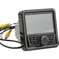 Récepteur Stéréo Marin MP3/radio AM/FM USB Bluetooth IPX6 - Écran 4,1", 4x50W, Pour Bateaux, Voitures, Extérieur
