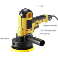 Jeffergarden Vislone 220V Machine Polisseuse de Voiture 700W Ponceuse Électrique Multifonctionnelle Six Vitesses Réglable Cirage Meubles de Voiture Outil de Polissage de Voiture EU Piug