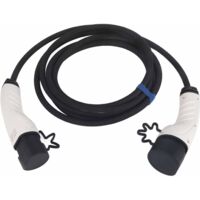 Jeffergarden Câble de recharge pour véhicule électrique 415 V type 2 à 5 mètres Prise pour véhicule électrique triphasée IEC 62196-2 Convient pour le remplacement de Tesla