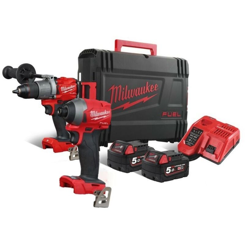 Perceuse visseuse 18V 5Ah M18 CBLDD-502C MILWAUKEE 4933464556