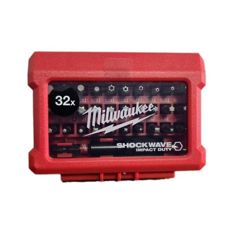 Milwaukee COFFRETS SHOCKWAVE IMPACT DUTY SHW CD SET (32PC) - 4932464240
