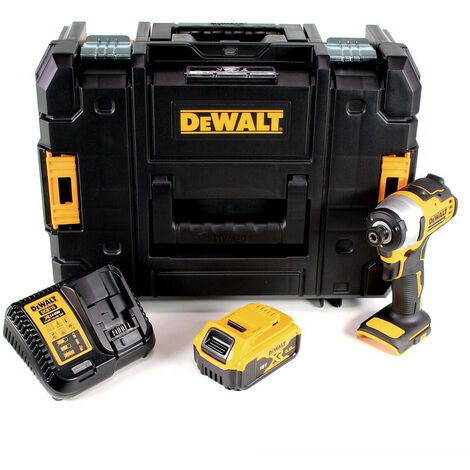 Dewalt – Visseuse à chocs sans fil 18V – Couple max 190Nm – Moteur Brushless – 1 batterie 5,0Ah et chargeur – Coffret de transport T-STAK - DCF809P1T