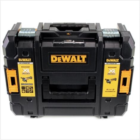 Dewalt DCG405P1 Meuleuse d'angle sans fil 18V 125mm Brushless + 1x Batterie 5,0Ah + Chargeur + TStak