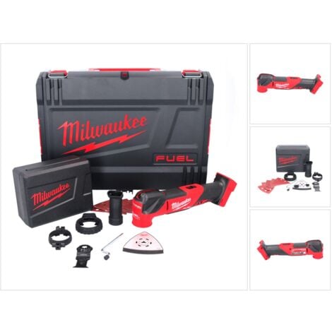 Milwaukee M18FMT-0X Outil multifonctions 18V Li-Ion Fuel (Produit seul) en HD Box - 4933478491