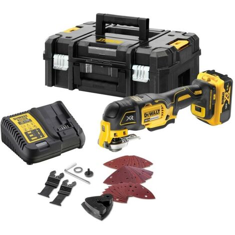 Dewalt DCS356P1-QW Outil multifonction 18V XR (1x5,0 Ah) en coffret T-STAK