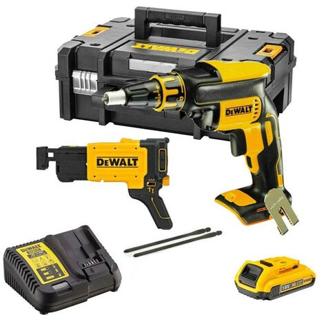 Dewalt DCF620D1K-QW Visseuse placo à batteries 18V XR Li-Ion set (1x batterie 2,0Ah) dans TSTAK
