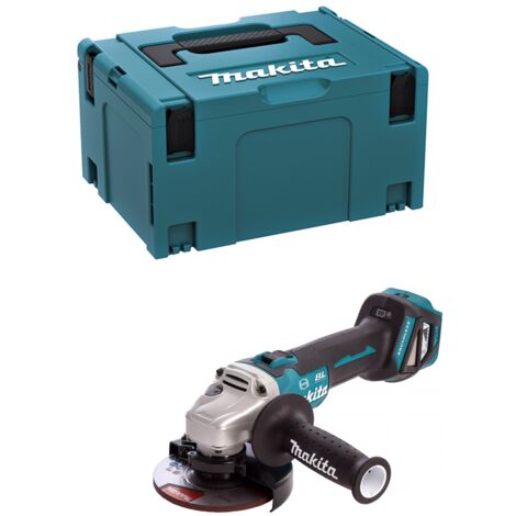 Makita – Meuleuse d'angle 18V LXT Ø125mm – Moteur sans charbon – Vitesse 3000-8500 tr/min – Frein électrique – Coffret MakPac - DGA513ZJ
