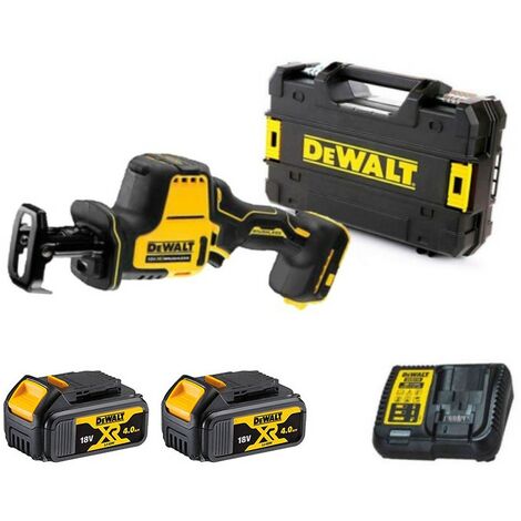 Dewalt DCS369M2-QW Scie sabre XR 18V 2 X 4.0 Ah batteries + chargeur en coffret (1/3)