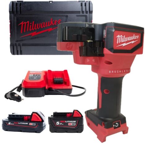 Milwaukee M18BLTRC-522X Coupe tige filetée 18V - M6-M12 brushless - 1X5.0 Ah + 1X2.0 Ah Batteries + chargeur - en HD-Box - 4933471151