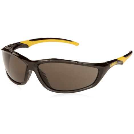 Dewalt – Lunettes de protection EN 166 1F – Protection UV 99,9% – Lentilles en polycarbonate dur – Confort et sécurité pour travaux exigeants - DPG96-2D