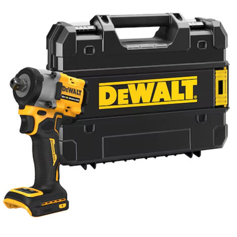 Dewalt – Clé à chocs 18V DCF922NTXJ – Couple 406Nm – Moteur Brushless – Pour boulons serrés – Design compact 125mm – Mallette TSTAK incluse