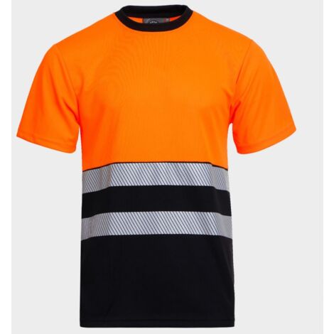 T-shirt réfléchissant PRISMA HV, orange/noir, DP0052, n.L (1/5)