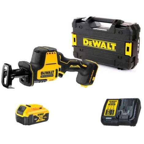 Dewalt DCS369P1T-QW Scie sabre XR 18V 1 X 5.0 Ah batteries + chargeur en coffret