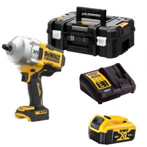 Dewalt DCF961P1T Visseuse à choc sans fil 1/2 1632Nm - 1 X 5.0Ah batteries, chargeur et TSTAK