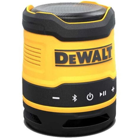 Dewalt – Enceinte Bluetooth USB-C IP67 – Autonomie 16h – Portée 30m – Haut-parleur 5W 86dB – DCR009XJ