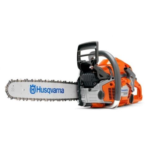 Husqvarna – Tronçonneuse thermique 38 cm – Moteur 50 cm³ 4,1 CV – Vitesse chaîne 26,1 m/s – Pour abattage et entretien d'arbres - 550XP