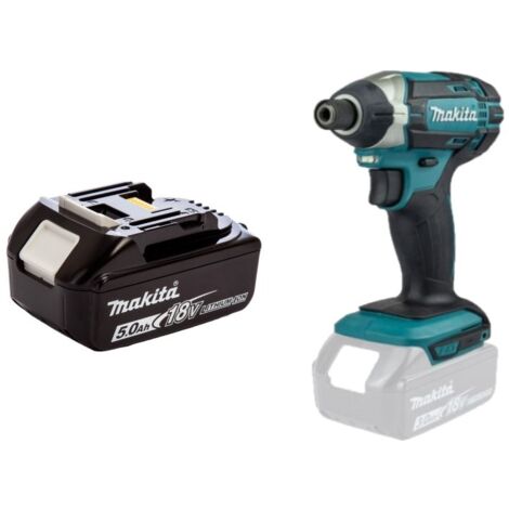 Makita DTD152T1 Visseuse à chocs 18V LXT 1 x 5.0Ah Batterie - sans chargeur