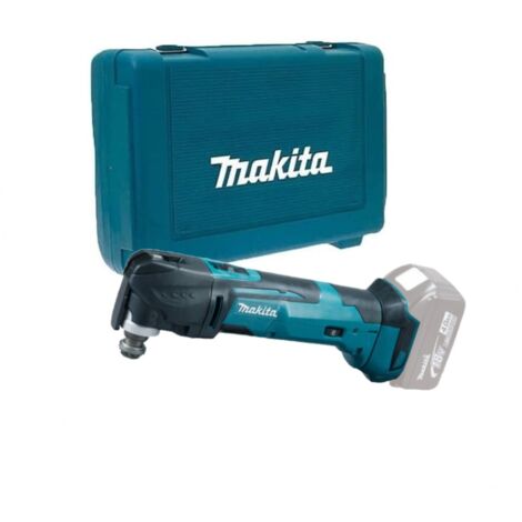 Makita – Outil multifonction sans fil 18V DTM51ZJ – Moteur 2-pôles – Vitesse variable pour matériaux durs – Coffret sans batterie ni chargeur