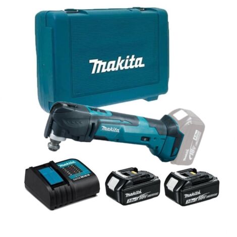 Makita DTM51RFJ Outil multifonction sans fil 18V Li-Ion LXT + 2 x 3.0Ah Batteries + chargeur en coffret