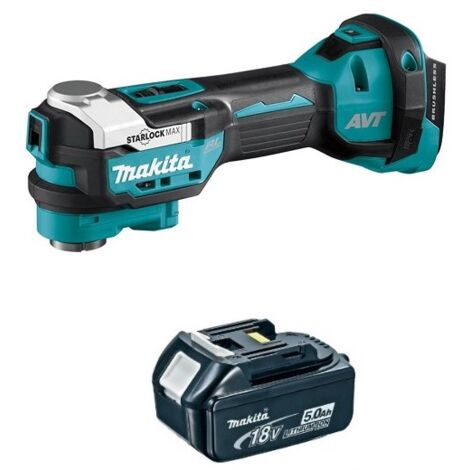 Makita DTM52T1 Outil multifonctions Li-Ion 18V LXT - 1 x 5.0Ah Batterie – sans chargeur (1/2)