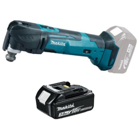 Makita DTM51F1 Outil multifonction sans fil 18V Li-Ion LXT + 1 x 3.0Ah Batterie – sans chargeur