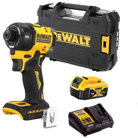 Dewalt – Visseuse à chocs hydraulique 18V DCF870P1T – Moteur Brushless – Couple 56Nm – Compacte pour espaces restreints – Coffret TSTAK