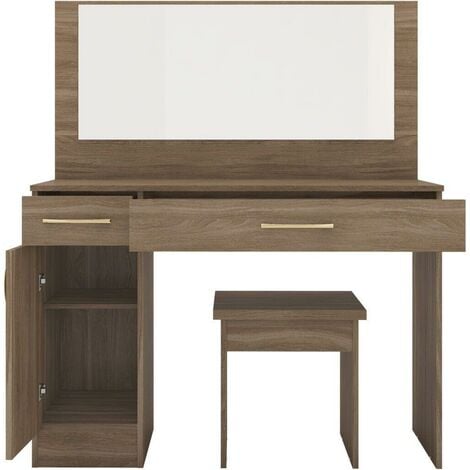 Oak deals bedroom vanity