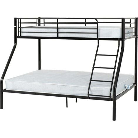Tandi Triple Sleeper Bunk Bed in Black Finish full sized double as the ...