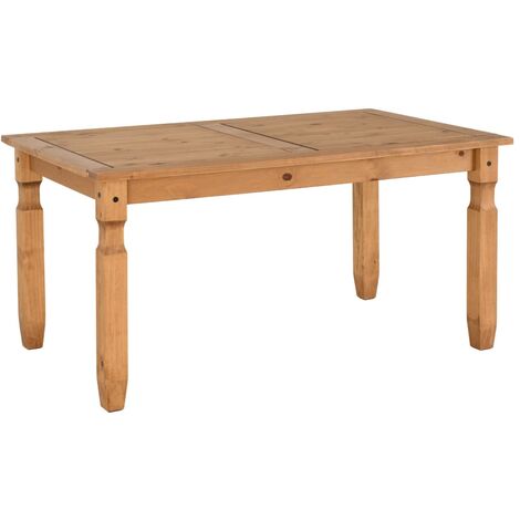 Corona 5 feet Dining Table - L92 x W152 x H75.5 cm - Distressed Waxed Pine (1/4)