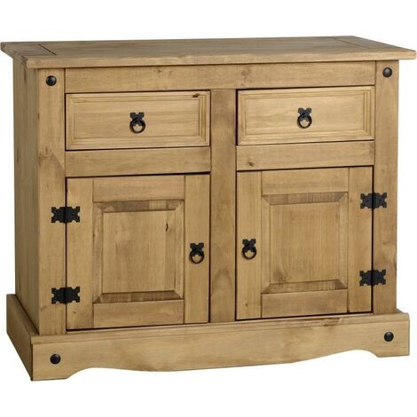 Seconique Corona Mexican Pine 2 Door 2 Drawer Sideboard (1/4)