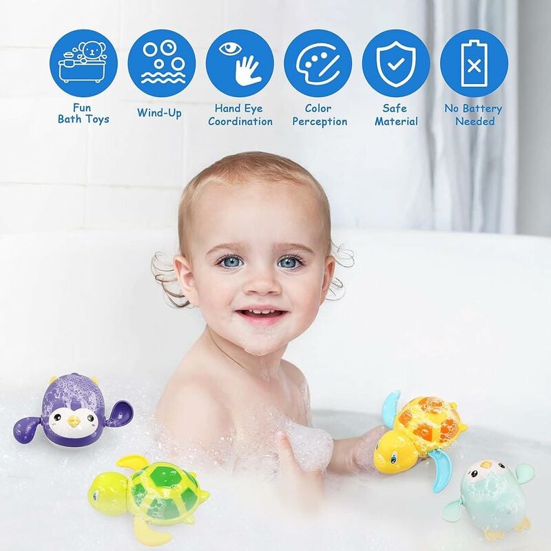 LTS FAFA Jouet de baignoire jouet de bain bébé de 1 à 2 ans jouet aquatique