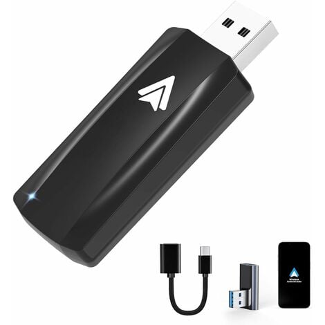 Adaptateur Android Auto sans Fil, Dongle USB Android Auto pour
